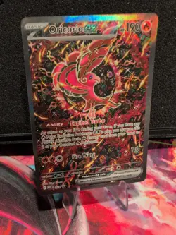 2025 Pokemon Phantasmal Flames Promo Card 024 Oricorio EX from Charizard UPC . - Image 2