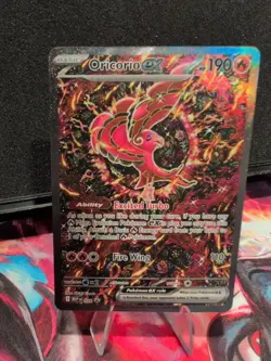 2025 Pokemon Phantasmal Flames Promo Card 024 Oricorio EX from Charizard UPC . - Image 2
