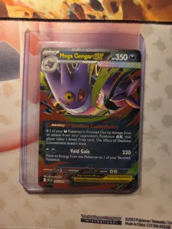 Mega Gengar EX 056/094 ME02: Phantasmal Flames Pokemon TCG WOW LOOK FAST - Image 1