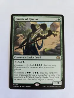 Fanatic of Rhonas - Modern Horizons 3 Regular - Mtg NM FREE SHIPPING - Image 1