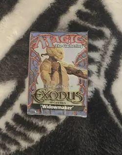 Wizards of the Coast Magic: The Gathering Exodus Widowmaker Deck Sealed 1998 - Image 1