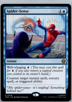Spider-Sense (R) #46 Marvel's Spider-Man MTG NM - Image 1