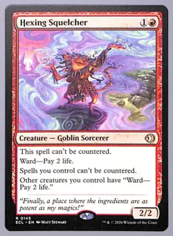 Hexing Squelcher - 145 - Lorwyn Eclipsed (ECL) MTG - Image 1