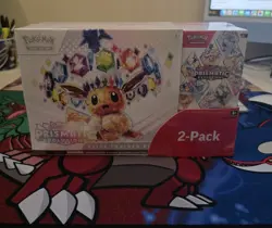 Pokemon TCG Prismatic Evolutions Costco Bundle ETB with Booster, New and Sealed - Image 1