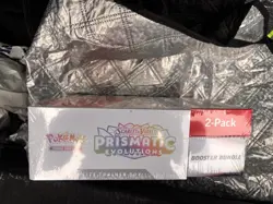 Pokemon TCG Prismatic Evolutions Costco 2 Pack - ETB + Booster Bundle SEALED NEW - Image 2