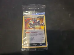 Pokemon TCG Greninja Gold Star SWSH144 Celebration Promo Swirl Sealed - Image 1