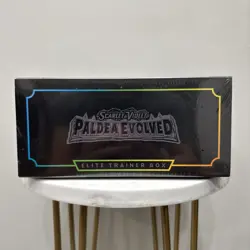 Paldea Evolved Elite Trainer Box Etb Scarlet & Violet Pokemon TCG **SEALED/NEW** - Image 3