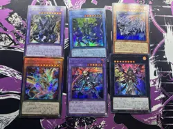 Yu-Gi-Oh! Japanese Lot 6 Cards - Secret Rare, Ultra Rare, Prismatic Ultimate Rar - Image 1