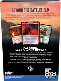 Magic Commander Legends Battle for Baldur's Gate Deck - Exit from Exile MTG NEW - Image 3