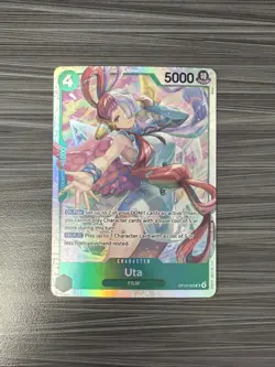 One Piece Carrying On His Will Uta OP13-023 Foil Super Rare SR - Image 1