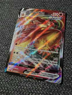 Pokemon TCG Blaziken VMAX Holo Ultra Rare Card 21/198 Chilling Reign Near Mint - Image 2
