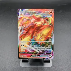Pokemon Blaziken VMAX Full Art 21/198 Chilling Reign Ultra Rare Holo TCG Card - Image 1