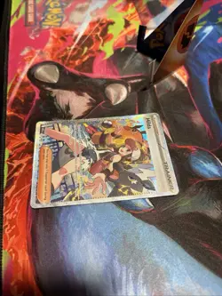 Pokemon TCG Hilda Trainer White Flare Holo Full Art SV 171/086 NM - Image 3