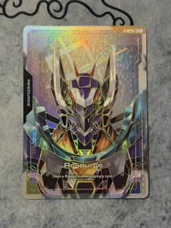 Gundam GFreD Resource R-025 C++ Gold Foil Alt Art Steel Requiem GD03 Card NM - Image 1