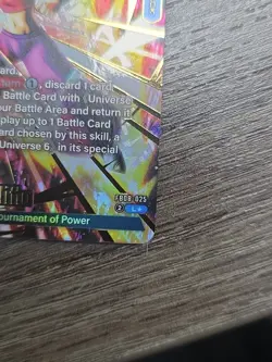 Caulifla FB08-025 Leader Alternate Art Saiyan's Pride Dragon Ball English Card F - Image 3