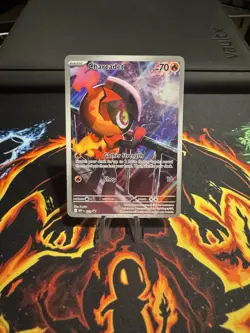 Charcadet 22 Black Star HOLO Promo Phantasmal Flames Pokemon Card - Image 1