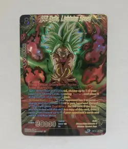 SS2 Kefla, Lightning Speed SPR NM Foil card for Dragon Ball Super card game ccg - Image 1