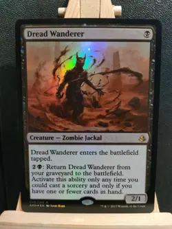 Dread Wanderer FOIL - Amonkhet - Rare - NM to LP (see pics) MTG - Image 1