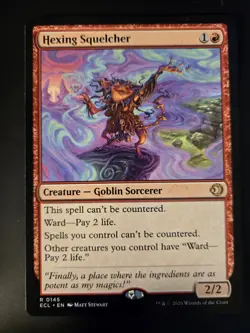 Hexing Squelcher NM Lorwyn Eclipsed MTG FREE SHIPPING - Image 1