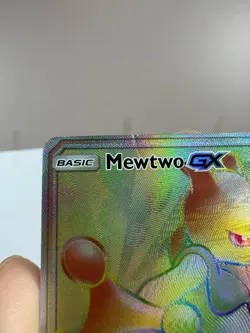 Pokemon Mewtwo GX Shining Legends 76/73 Rainbow Secret Rare Holo - Image 5