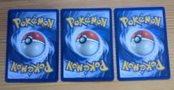 Pokemon Base Set Starter Lot - Bulbasaur, Squirtle, Charmander - WOTC Vintage MP - Image 2
