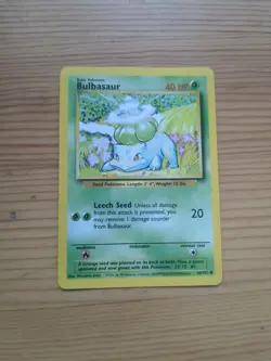 Pokemon Base Set Starter Lot - Bulbasaur, Squirtle, Charmander - WOTC Vintage MP - Image 3