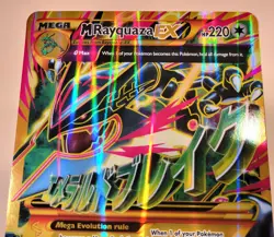 Mega M Rayquaza EX - 98/98 - Ancient Origins Full Art Gold - Jumbo Pokemon Card - Image 2