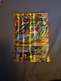 Pokemon JUMBO/Oversized Card Mega M Rayquaza EX Full Art XY 98/98 - Image 1
