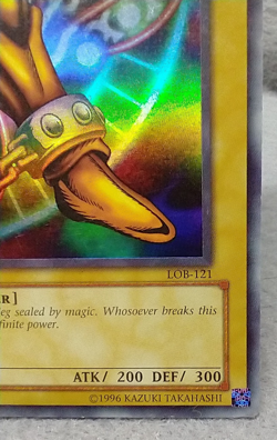 Yu-Gi-Oh! - Left Leg Of The Forbidden One - Ultra Rare / Holo - LOB-121 #Feb10 - Image 5