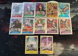 One Piece CCG Super Rare Playset Lot + Bonus ENGLISH - 40% off TCG Player Values - Image 2
