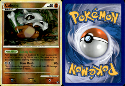 Cubone 60/102 HGSS Triumphant Reverse Holo Pokemon Card - Image 1