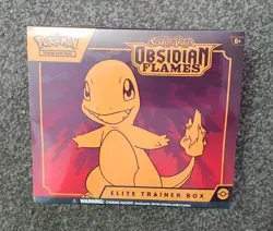 Obsidian Flames Elite Trainer Box ETB - New & Sealed - Pokemon TCG HTF Boxed Set - Image 1