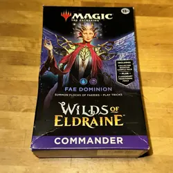 Fae Dominion - Commander Deck - Magic - Wilds of Eldraine - Brand New - Sealed - Image 1