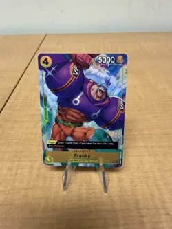 Franky OP07-107 Alt Art R Card Game 500 Years in the Future One Piece English - Image 1