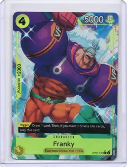 Franky OP07-107 Alt Art R - One Piece TCG - Image 1
