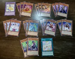 Yugioh Melodious Deck Core Of 24 Cards - Canon, Soprano, Etc. - Image 1