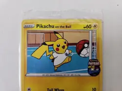 Pokemon Pikachu On The Ball UK Exclusive Futsal 001/005 Promo Card New Sealed - Image 4