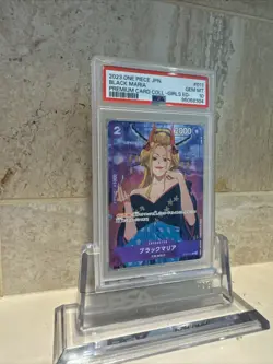 2023 One Piece Card Game: Premium Girls Collection Japanese Black Maria PSA 10 - Image 3