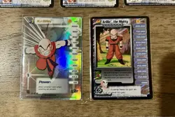 Dragon Ball Z Krillin Collectible Trading Card Game Set Of 17 Cards - Image 4