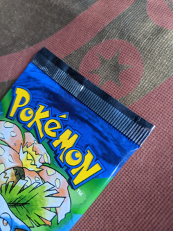 Pokemon Base Set Shadowless Long Crimp Booster Pack Venusaur Art Sealed - Image 5