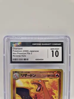 Pokemon TCG - Neo Premium File 2 - 2000 - CGC 10 - Charizard - 006 🔥 - Image 2