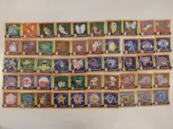 Vintage Pokemon Nintendo 1999 Artbox Sticker Lot Of 50 - Image 1