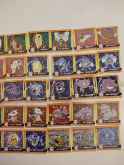 Vintage Pokemon Nintendo 1999 Artbox Sticker Lot Of 50 - Image 4