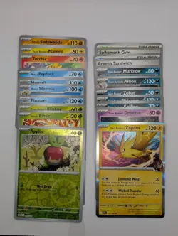 Pokemon TCG - Destined Rivals 20 x Card bulk collection - NM - No Duplicates - Image 3
