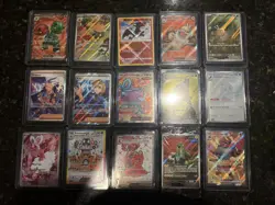 Pokemon TCG Singles Collection All N/M 63 Card Lot, Includes EX, VStar, Full Art - Image 2