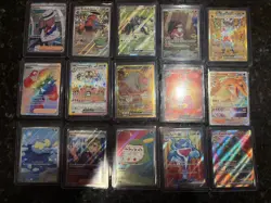 Pokemon TCG Singles Collection All N/M 63 Card Lot, Includes EX, VStar, Full Art - Image 3