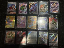 Pokemon TCG Singles Collection All N/M 63 Card Lot, Includes EX, VStar, Full Art - Image 4