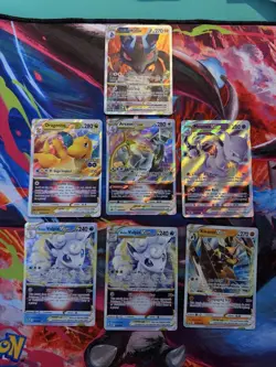 Pokemon TCG Vstar 7 Card Lot / All Near Mint - Image 1