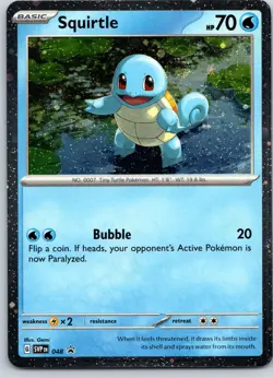 Squirtle - (Cosmos Holo) Promo SV: Scarlet & Violet Promo Cards 048 - Image 1