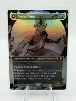 Avatar Aang (Borderless) Avatar: The Last Airbender Foil - Image 1